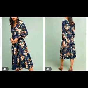 Yumi Kim Navy Floral dress size M